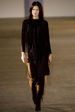Emma Cook fashion show for Autumn/Winter 2002