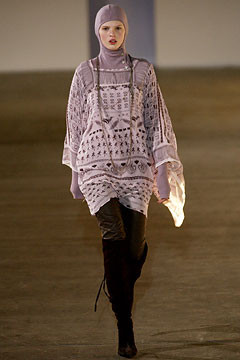 Emma Cook fashion show for Autumn/Winter 2002