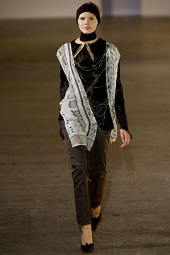Emma Cook fashion show for Autumn/Winter 2002