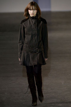 Emma Cook fashion show for Autumn/Winter 2002