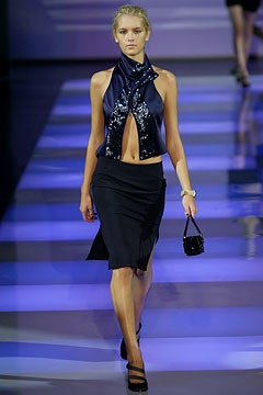 Emporio Armani fashion show for Autumn/Winter 2002
