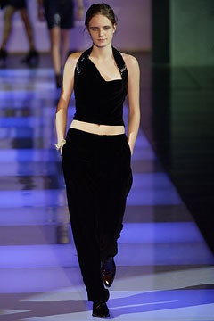 Emporio Armani fashion show for Autumn/Winter 2002