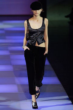 Emporio Armani fashion show for Autumn/Winter 2002