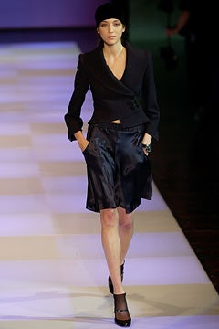 Emporio Armani fashion show for Autumn/Winter 2002