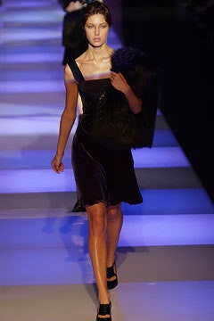 Emporio Armani fashion show for Autumn/Winter 2002