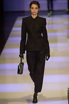 Emporio Armani fashion show for Autumn/Winter 2002