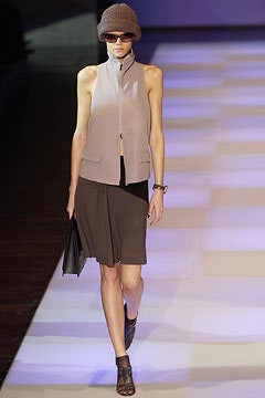 Emporio Armani fashion show for Autumn/Winter 2002