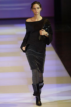 Emporio Armani fashion show for Autumn/Winter 2002