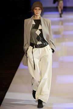 Emporio Armani fashion show for Autumn/Winter 2002