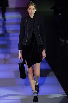 Emporio Armani fashion show for Autumn/Winter 2002