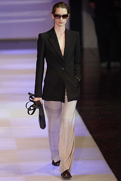 Emporio Armani fashion show for Autumn/Winter 2002