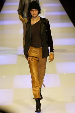 Emporio Armani fashion show for Autumn/Winter 2002