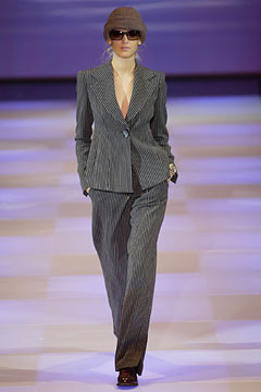 Emporio Armani fashion show for Autumn/Winter 2002