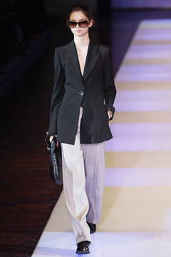 Emporio Armani fashion show for Autumn/Winter 2002