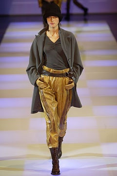 Emporio Armani fashion show for Autumn/Winter 2002