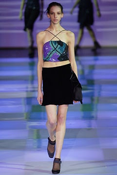 Emporio Armani fashion show for Autumn/Winter 2002