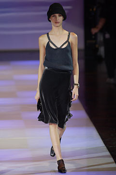 Emporio Armani fashion show for Autumn/Winter 2002