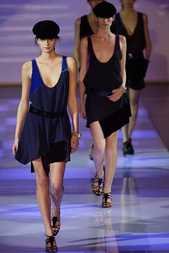 Emporio Armani fashion show for Autumn/Winter 2002