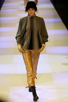 Emporio Armani fashion show for Autumn/Winter 2002