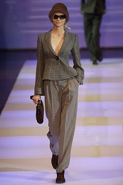 Emporio Armani fashion show for Autumn/Winter 2002