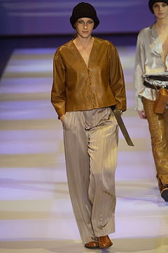 Emporio Armani fashion show for Autumn/Winter 2002