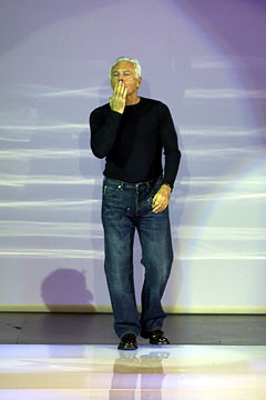 Emporio Armani fashion show for Autumn/Winter 2002