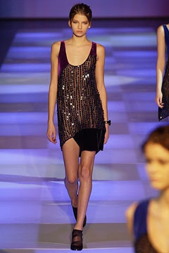 Emporio Armani fashion show for Autumn/Winter 2002