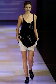 Emporio Armani fashion show for Autumn/Winter 2002