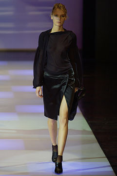 Emporio Armani fashion show for Autumn/Winter 2002