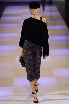 Emporio Armani fashion show for Autumn/Winter 2002