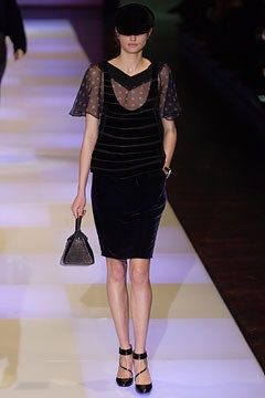Emporio Armani fashion show for Autumn/Winter 2002