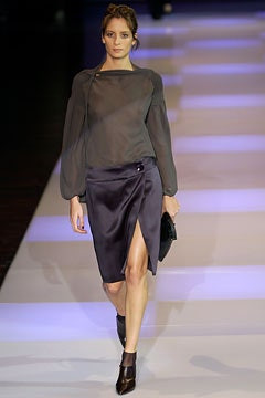 Emporio Armani fashion show for Autumn/Winter 2002