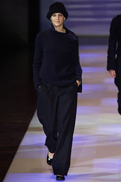 Emporio Armani fashion show for Autumn/Winter 2002