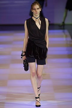 Emporio Armani fashion show for Autumn/Winter 2002