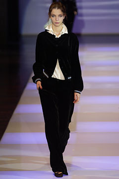 Emporio Armani fashion show for Autumn/Winter 2002