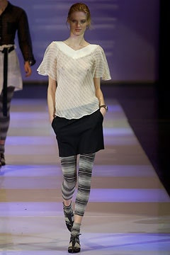 Emporio Armani fashion show for Autumn/Winter 2002