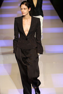 Emporio Armani fashion show for Autumn/Winter 2002