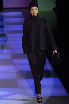 Emporio Armani fashion show for Autumn/Winter 2002
