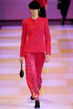 Emporio Armani fashion show for Autumn/Winter 2002