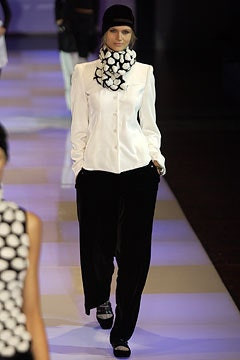 Emporio Armani fashion show for Autumn/Winter 2002