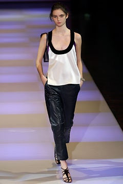 Emporio Armani fashion show for Autumn/Winter 2002