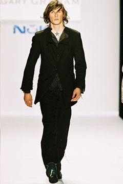 Gary Graham fashion show for Autumn/Winter 2002