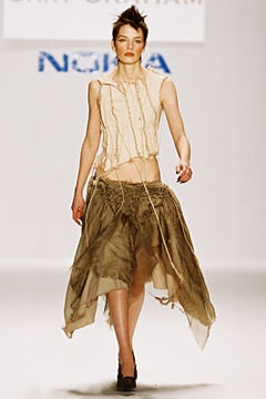 Gary Graham fashion show for Autumn/Winter 2002