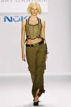 Gary Graham fashion show for Autumn/Winter 2002