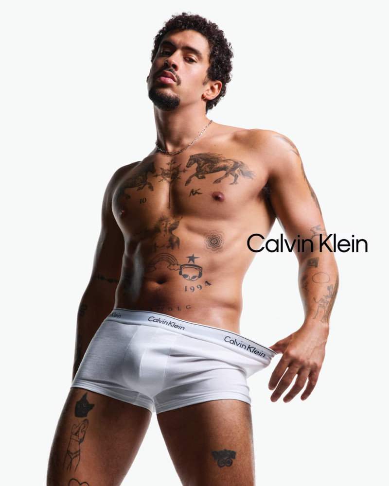 Calvin Klein Underwear Featuring Bad Bunny advertisement for Spring 2025