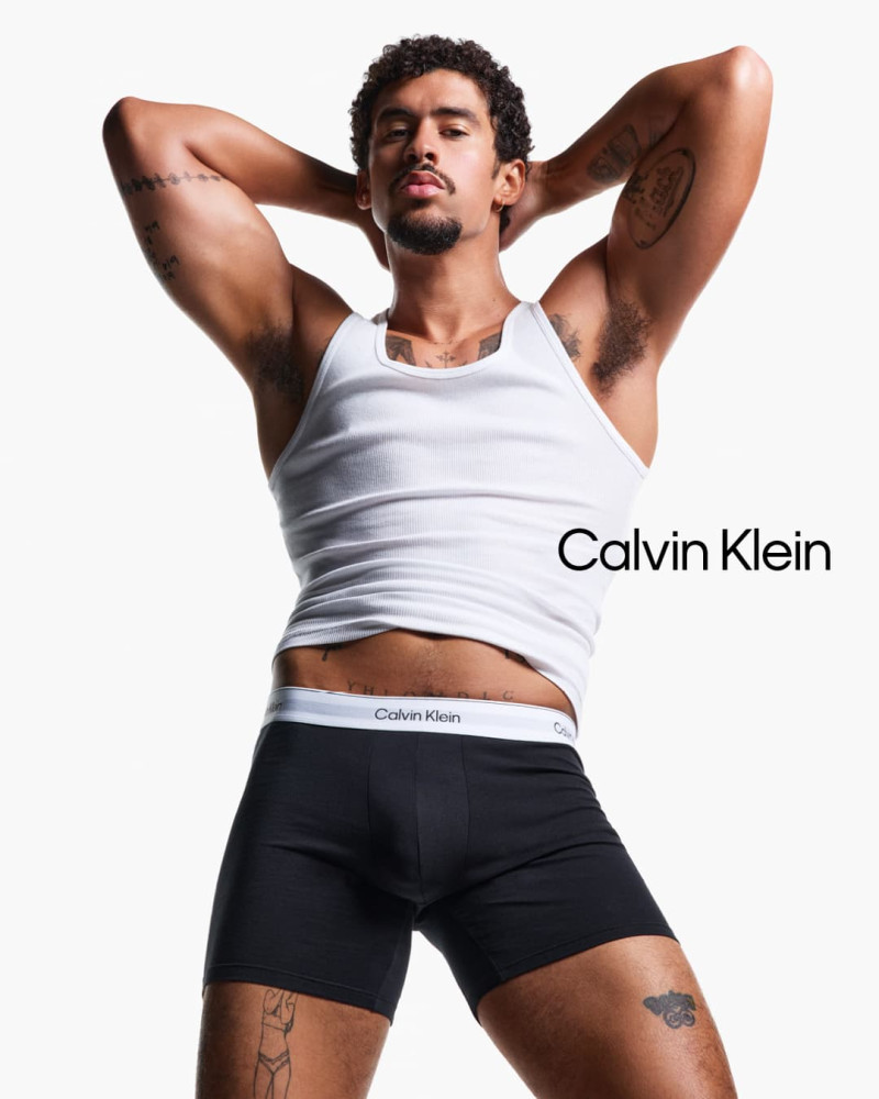 Calvin Klein Underwear Featuring Bad Bunny advertisement for Spring 2025