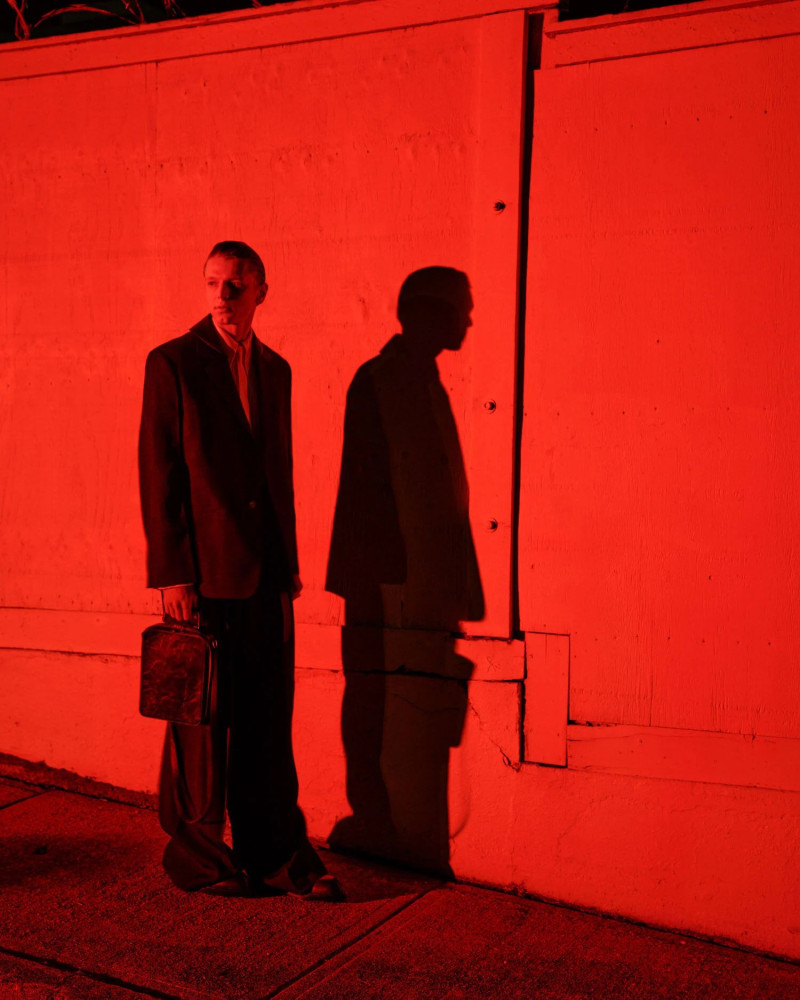 Igor Vojinovic featured in  the Jil Sander advertisement for Spring/Summer 2025