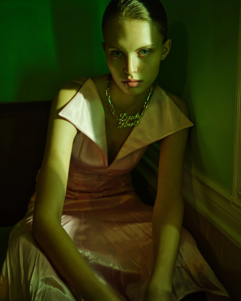 Karolina Spakowski featured in  the Jil Sander advertisement for Spring/Summer 2025