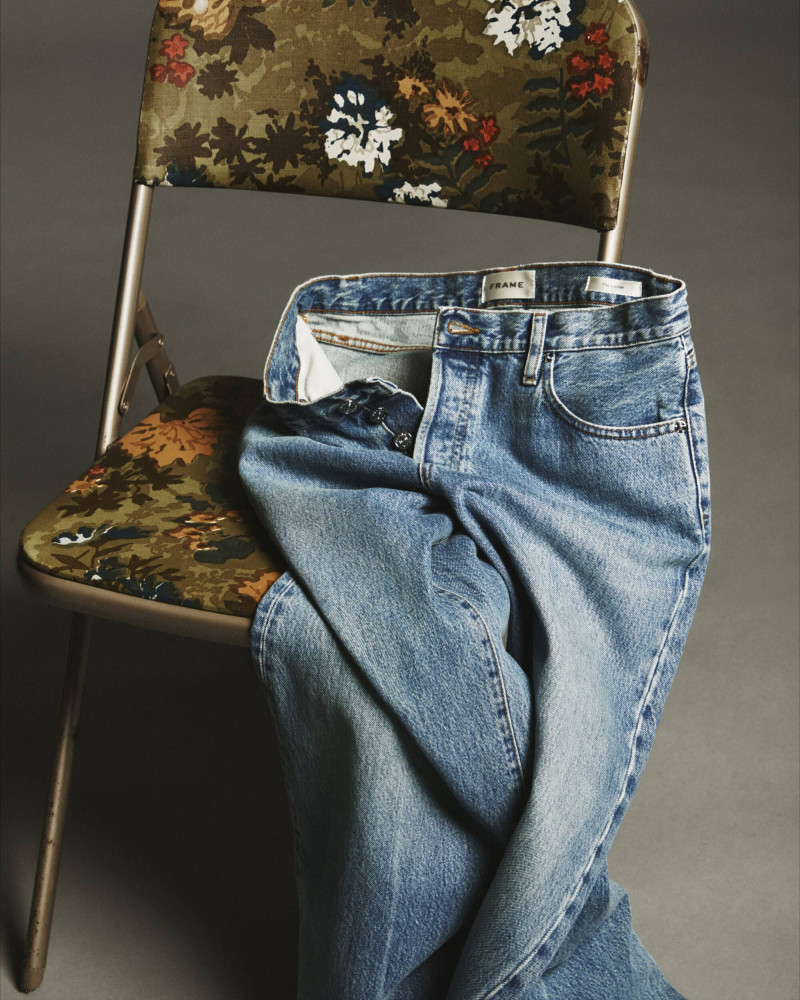 Frame Denim advertisement for Spring 2025