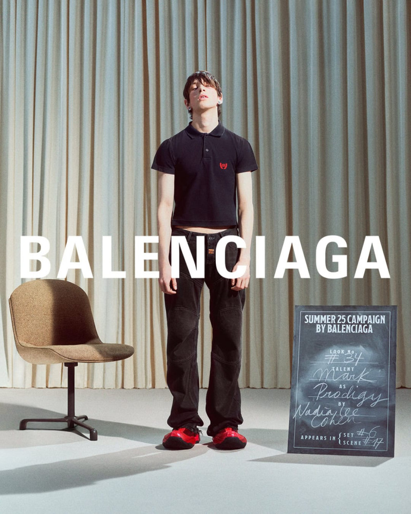 Balenciaga advertisement for Summer 2025